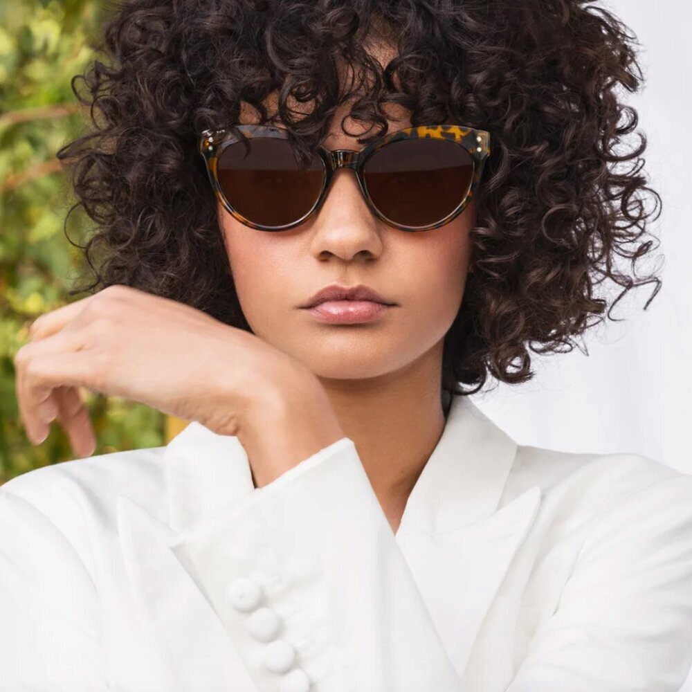 Saint Owen‎ WYLDE Tortoise Shell Sunglasses NEW
